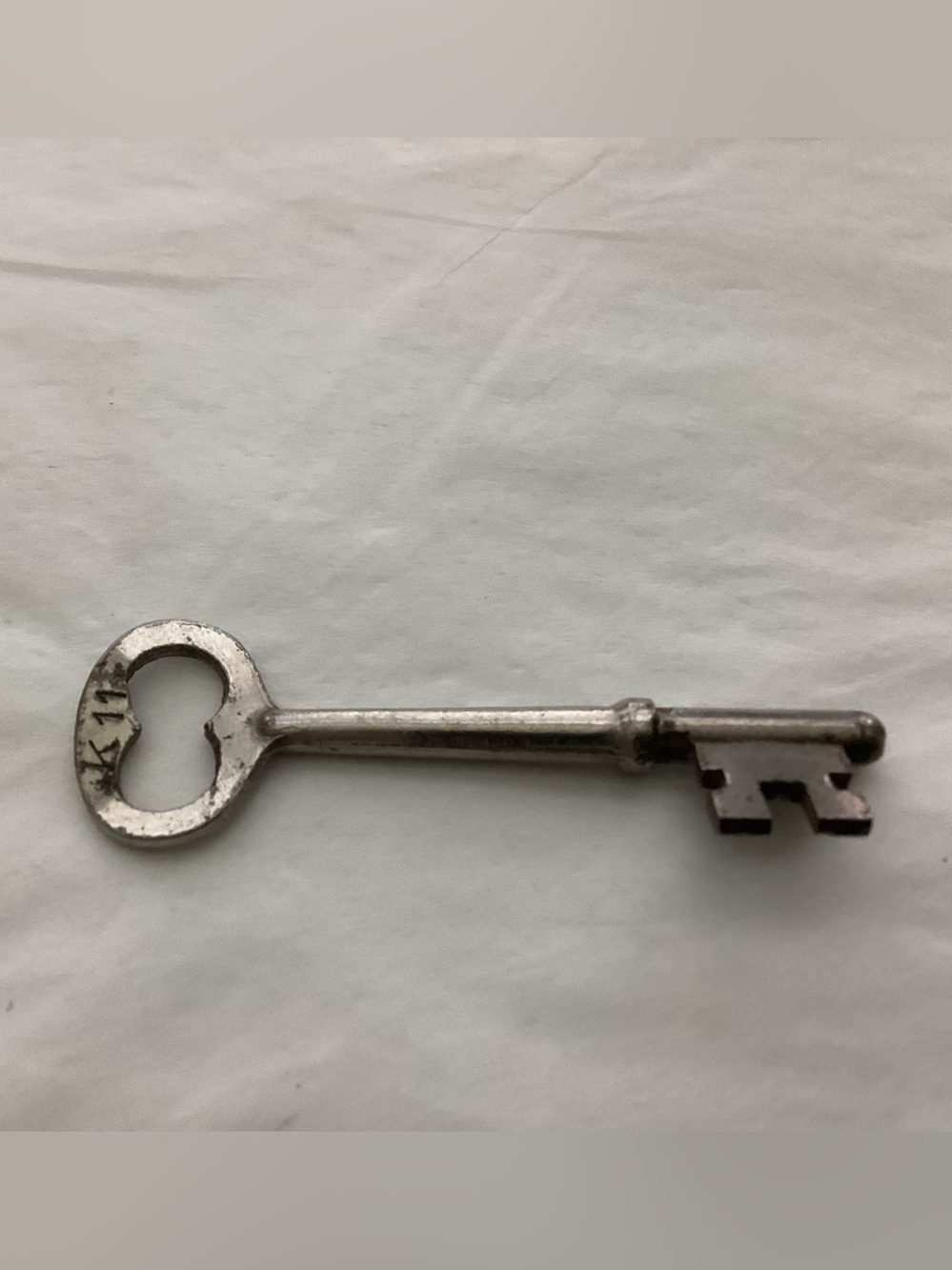 Antique Barrel Skeleton Key used for Historical Interior door mortise locks.